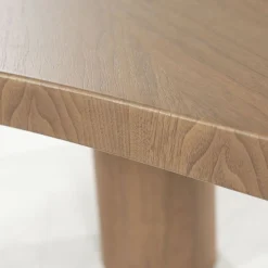 Organische Eettafels-Eleonora Bobbie Eettafel Lichtbruin
