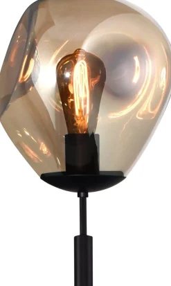 Moderne Vloerlampen|Vloerlampen-Montèl Bold Vloerlamp Matt Black