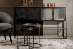 Dressoirs-Dutchbone Boli Dressoir Black