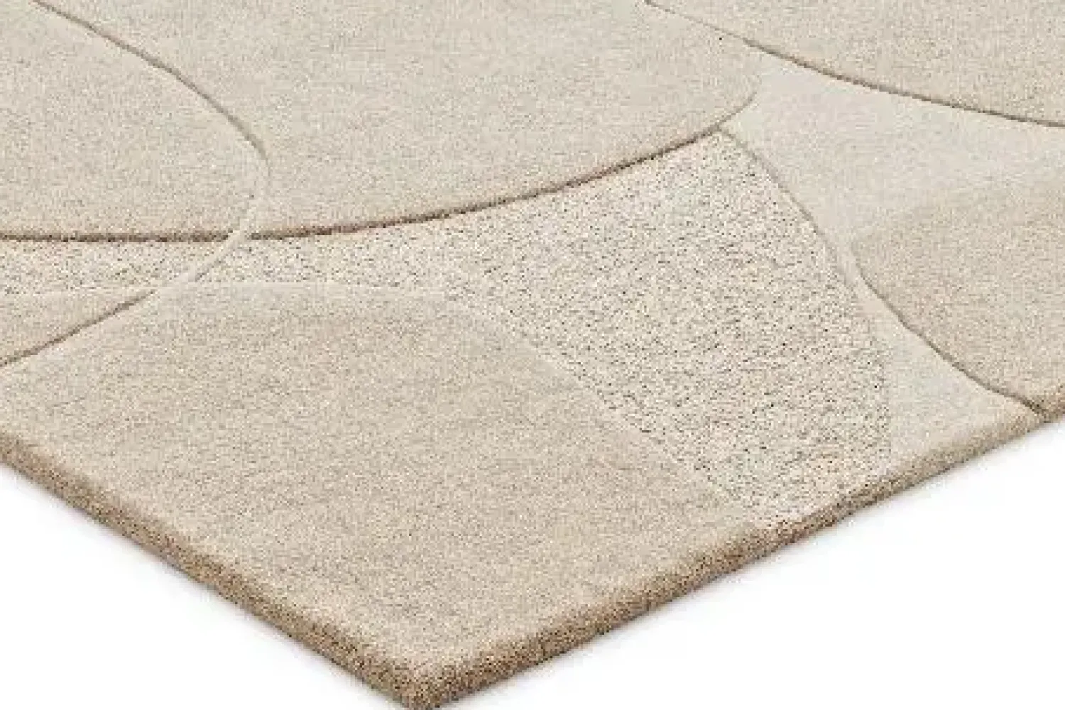 Vloerkleden|Wollen Vloerkleden-Brinker Carpets Bolsena Vloerkleed Beige