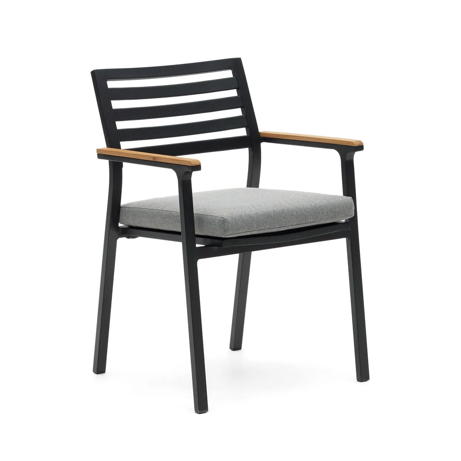 Tuinstoelen-Kave Home Bona Tuinstoel Zwart