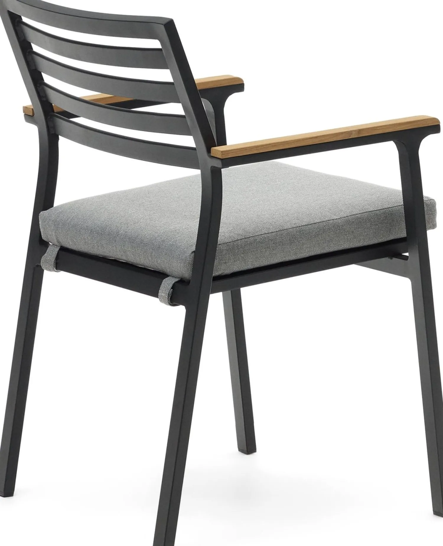 Tuinstoelen-Kave Home Bona Tuinstoel Zwart
