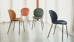 Eetkamerstoelen Zonder Armleuning-Zuiver Bonnet (set van 2) Eetkamerstoel Green