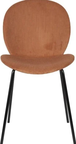 Eetkamerstoelen Zonder Armleuning-Zuiver Bonnet (set van 2) Eetkamerstoel Terra Cotta
