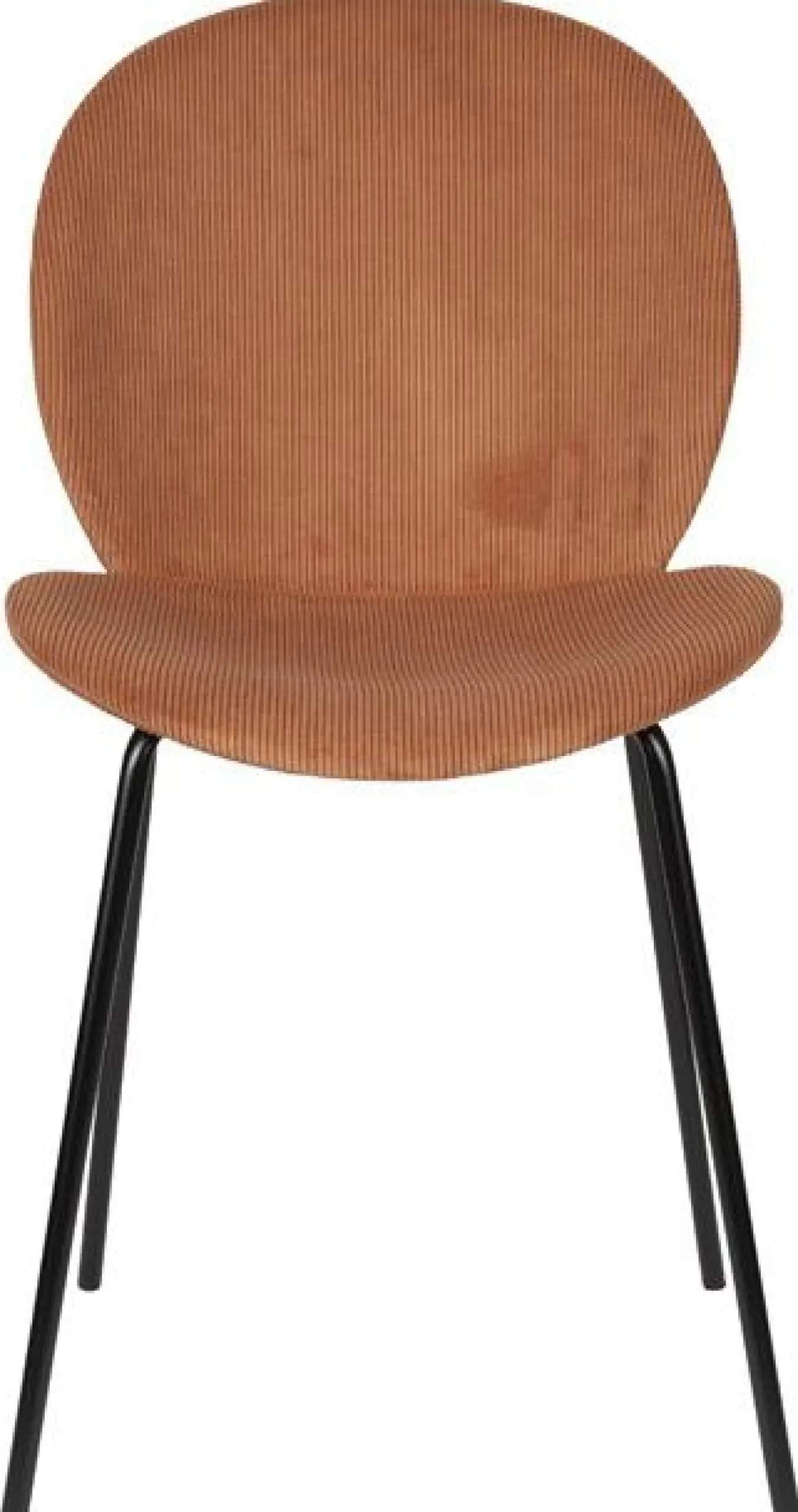 Eetkamerstoelen Zonder Armleuning-Zuiver Bonnet (set van 2) Eetkamerstoel Terra Cotta