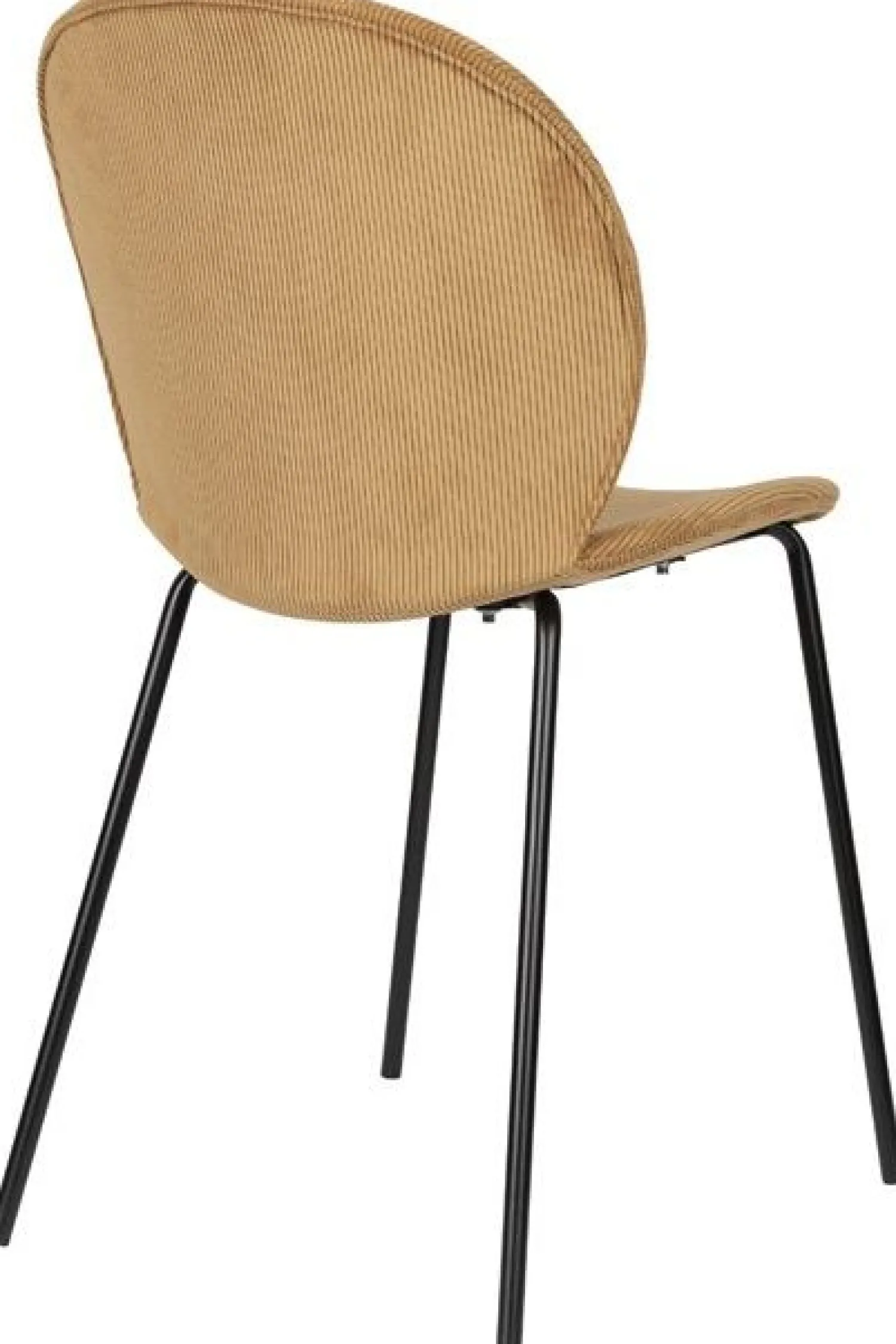 Kuipstoelen|Eetkamerstoelen Zonder Armleuning-Zuiver Bonnet (set van 2) Eetkamerstoel Ochre