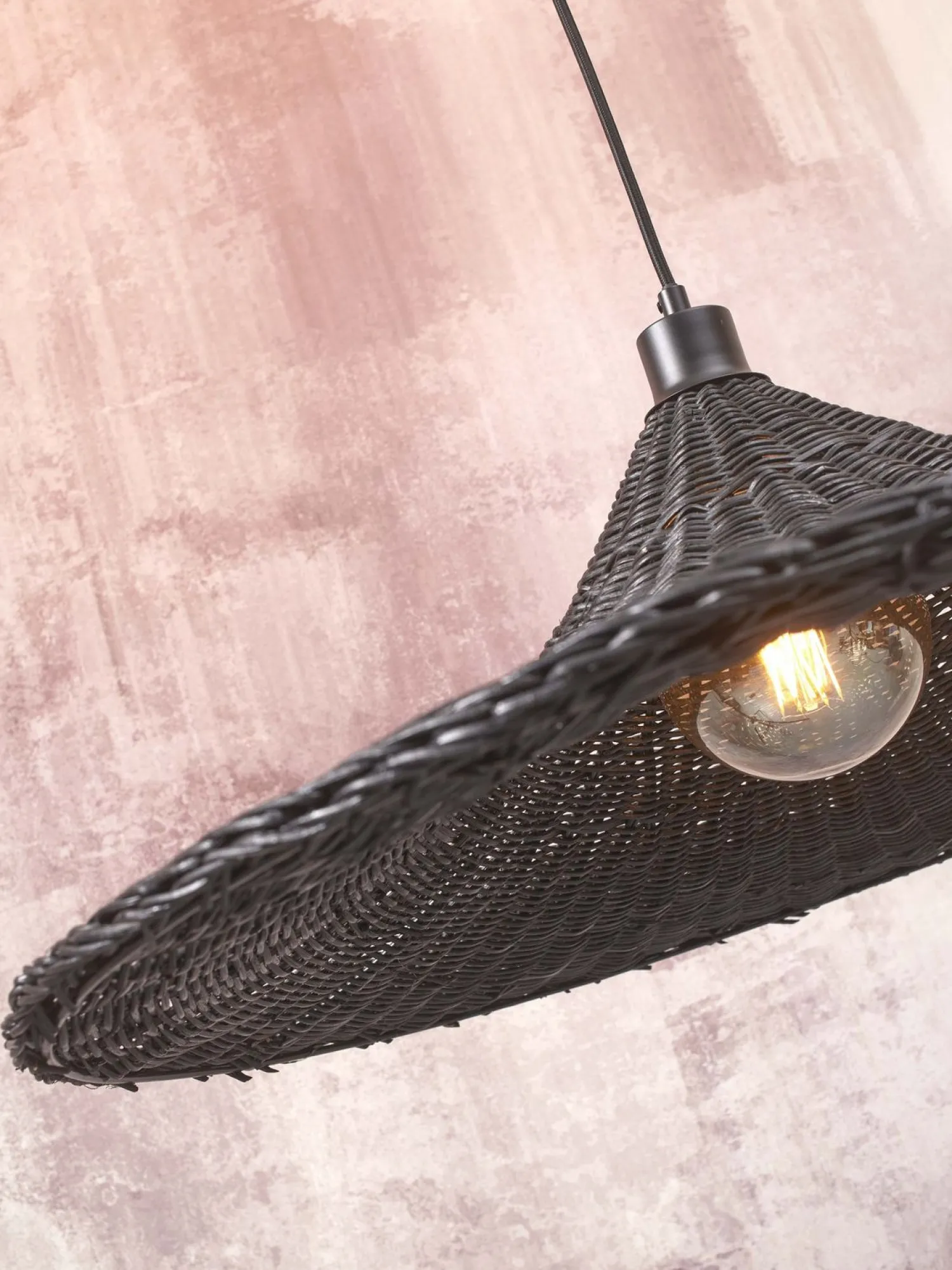 Hanglampen|Hanglampen-Good&Mojo Borabora L Hanglamp Black