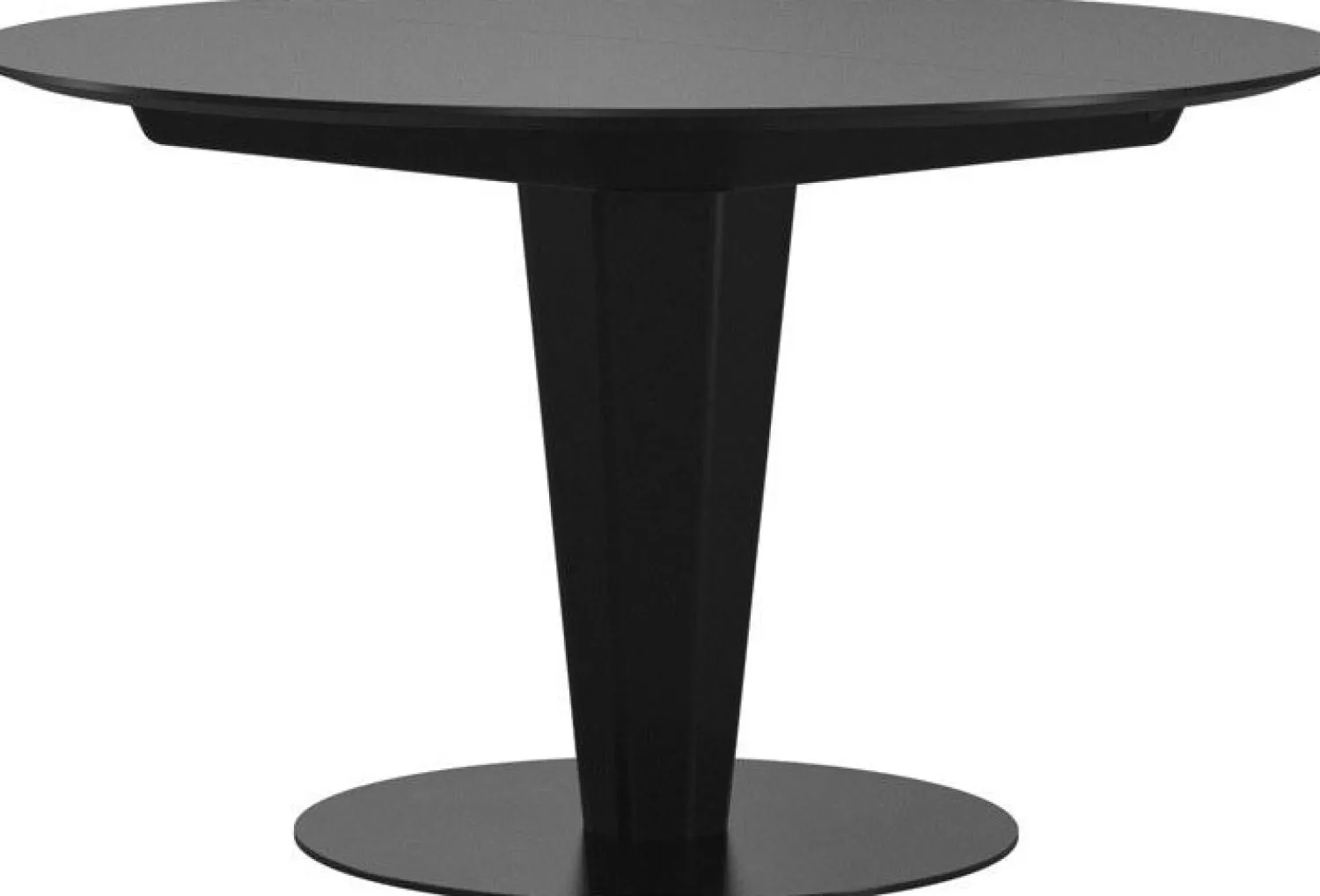 Houten Eettafels|Uitschuifbare Eettafels-Stressless Bordeaux Eettafel Zwart