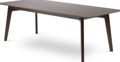 Houten Eettafels|Uitschuifbare Eettafels-Stressless Bordeaux Eettafel Zwart
