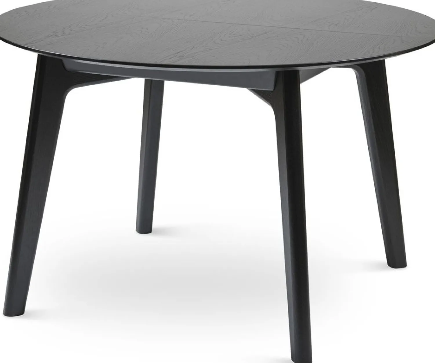 Houten Eettafels|Uitschuifbare Eettafels-Stressless Bordeaux Eettafel Zwart