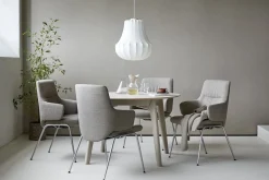 Houten Eettafels|Uitschuifbare Eettafels-Stressless Bordeaux Eettafel Zwart