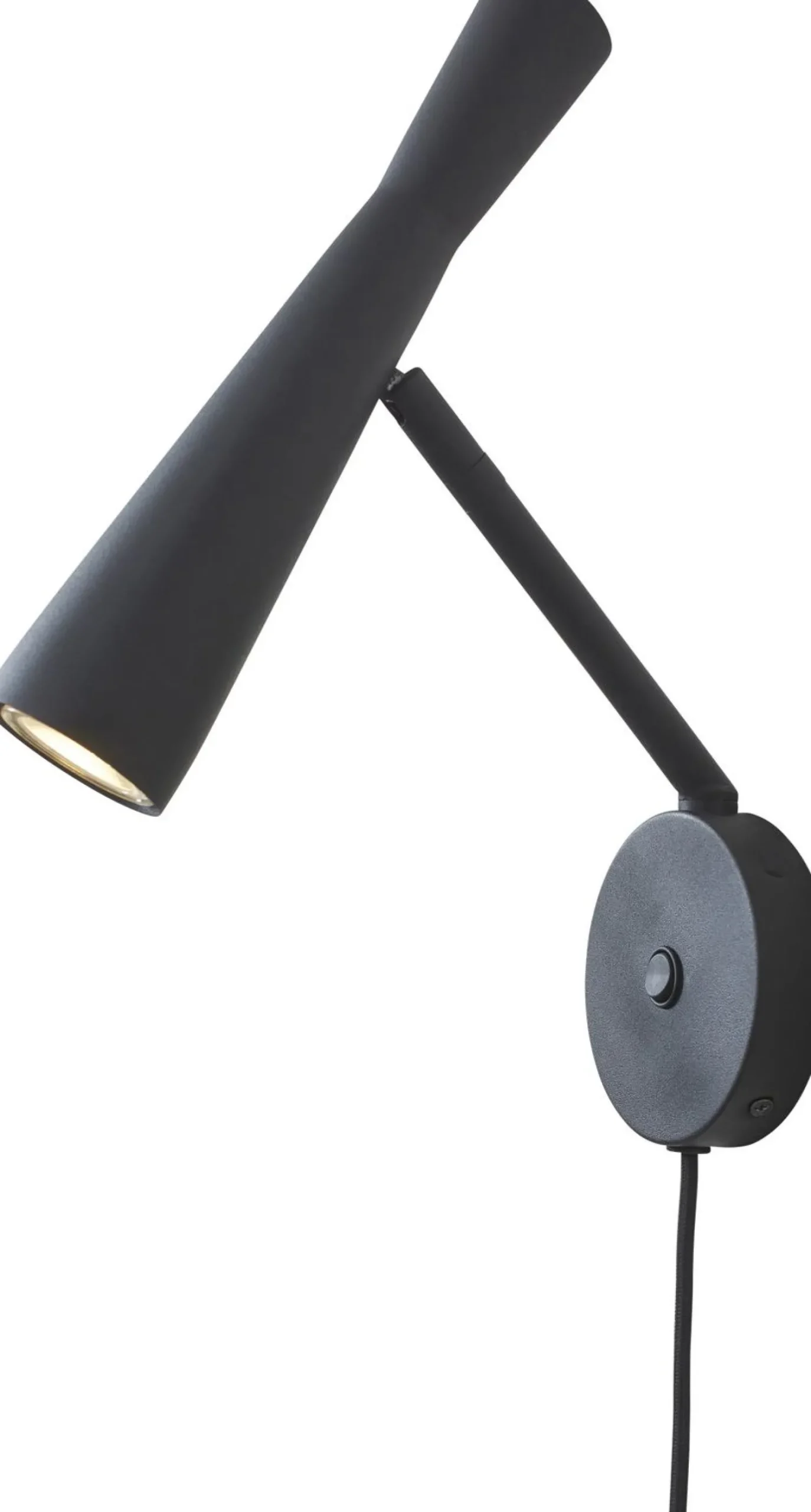 Industriële Wandlampen|Wandlampen-It's about RoMi Bordeaux Wandlamp Black