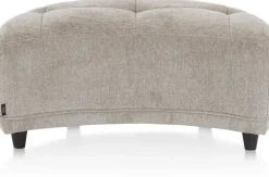 Hockers|Poefs-Henders en Hazel Borgia Hocker Champagne