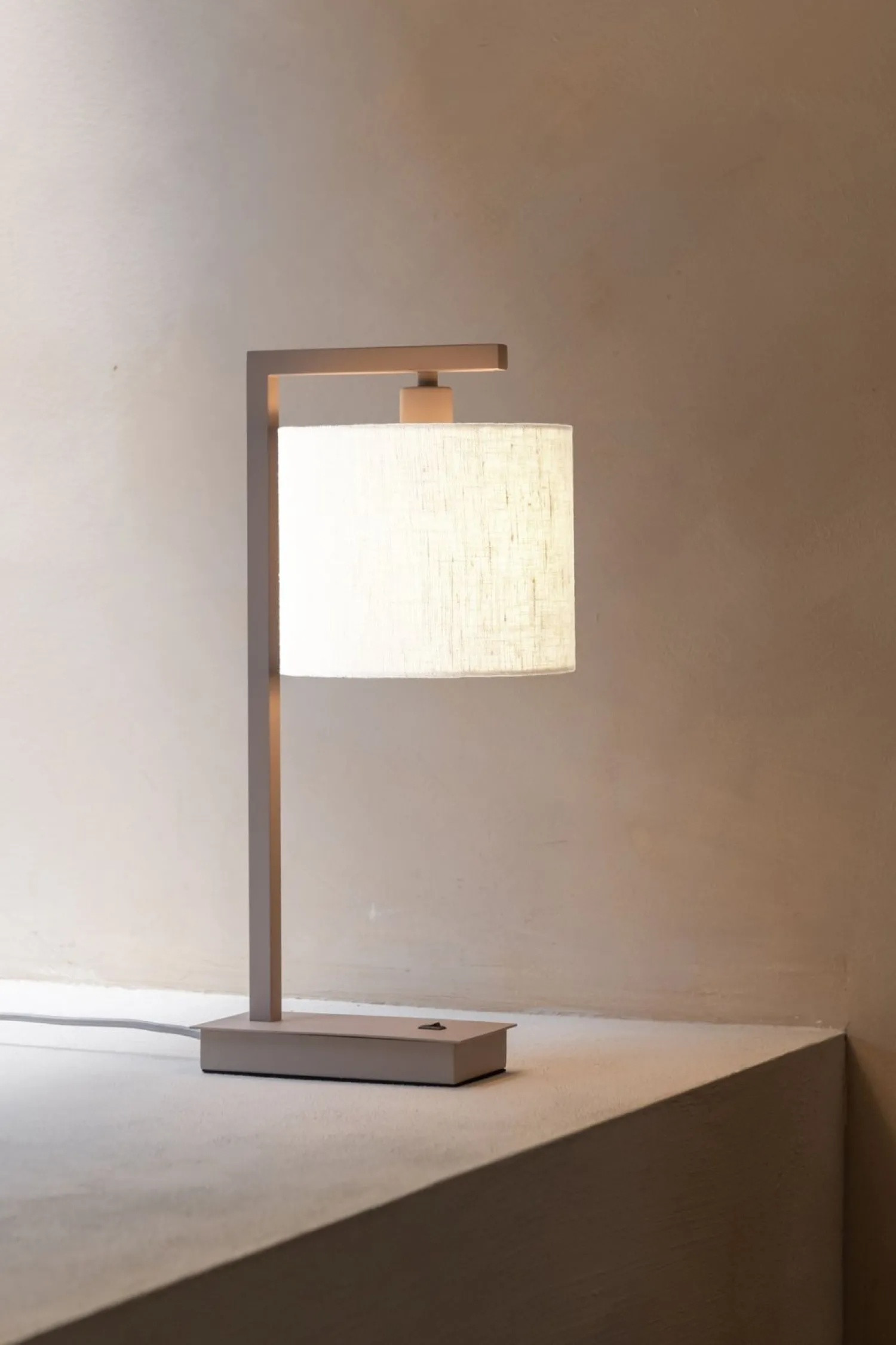 Moderne Tafellampen|Tafellampen-It's about RoMi Boston Tafellamp Sand, White