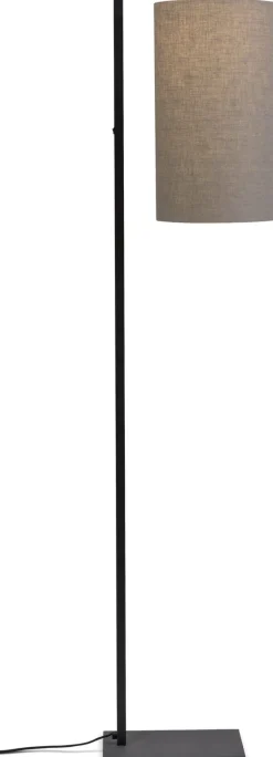 Industriële Vloerlampen|Vloerlampen-It's about RoMi Boston Vloerlamp Donker Linnen