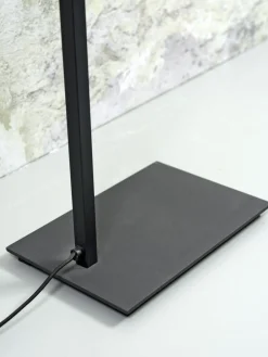 Industriële Vloerlampen|Vloerlampen-It's about RoMi Boston Vloerlamp Donker Linnen