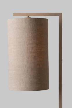 Moderne Vloerlampen|Vloerlampen-It's about RoMi Boston Vloerlamp Sand, Dark Linen