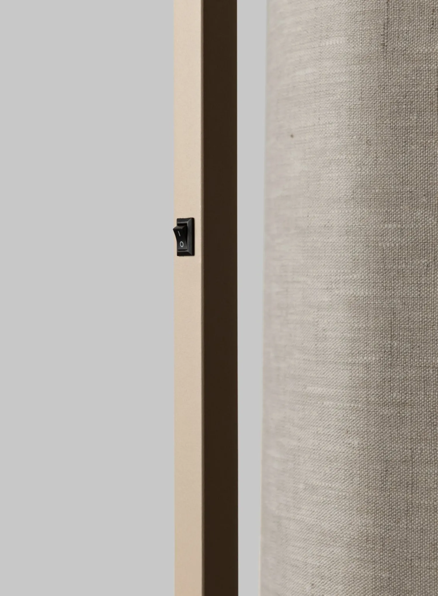 Moderne Vloerlampen|Vloerlampen-It's about RoMi Boston Vloerlamp Sand, Dark Linen