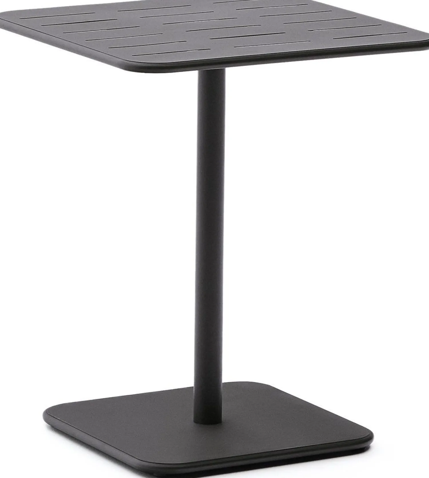 Tuintafels-Kave Home Brai Outdoor Bistrotafel Donkergrijs