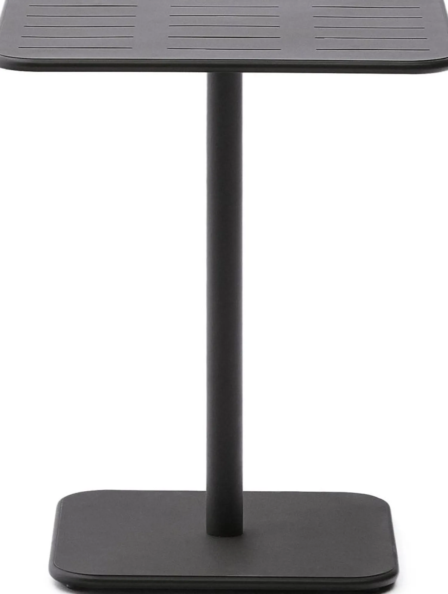 Tuintafels-Kave Home Brai Outdoor Bistrotafel Donkergrijs