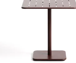 Tuintafels-Kave Home Brai Outdoor Bistrotafel Donkerrood