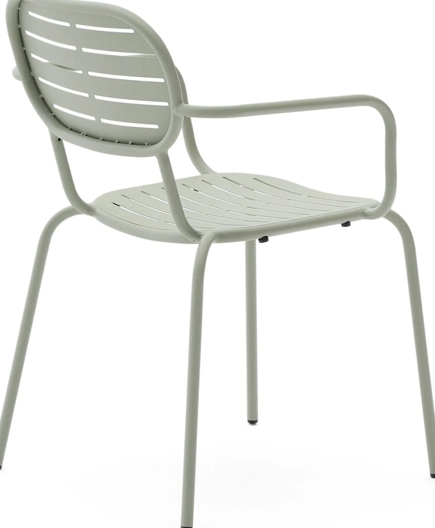 Tuinstoelen-Kave Home Brai Tuin Armstoel Turquoise