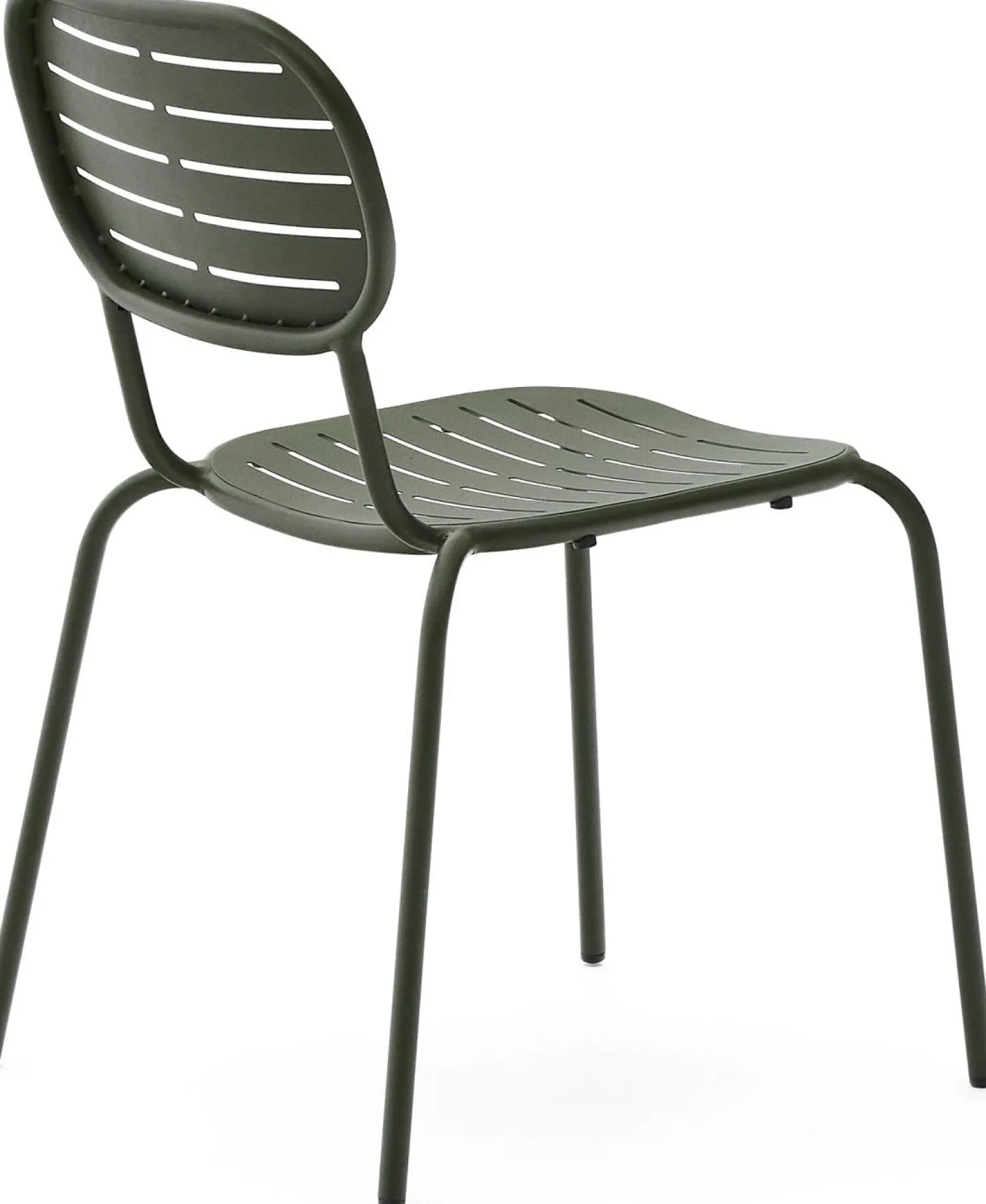 Tuinstoelen-Kave Home Brai Tuinstoel Donkergroen