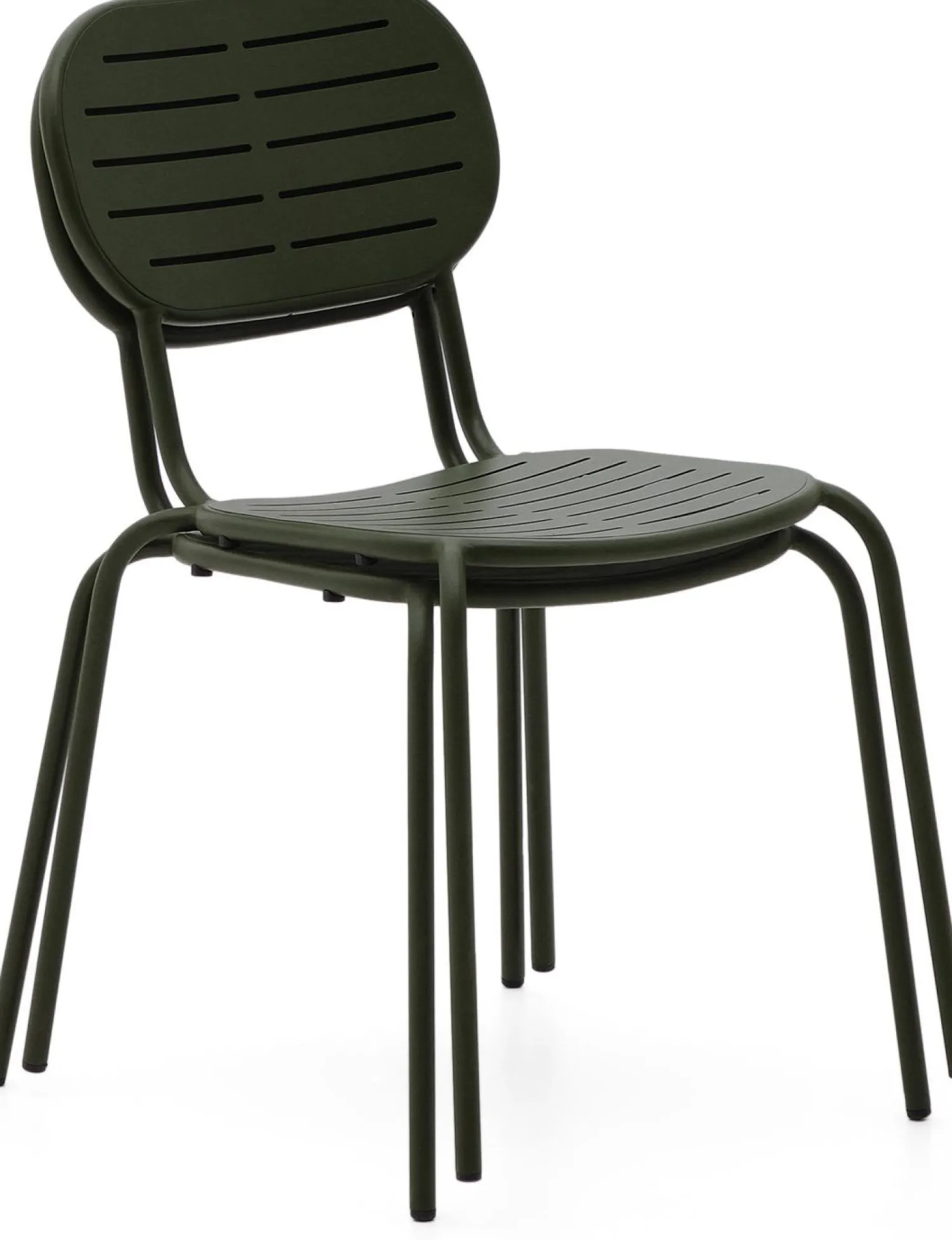 Tuinstoelen-Kave Home Brai Tuinstoel Donkergroen