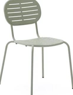 Tuinstoelen-Kave Home Brai Tuinstoel Turquoise