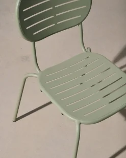 Tuinstoelen-Kave Home Brai Tuinstoel Turquoise