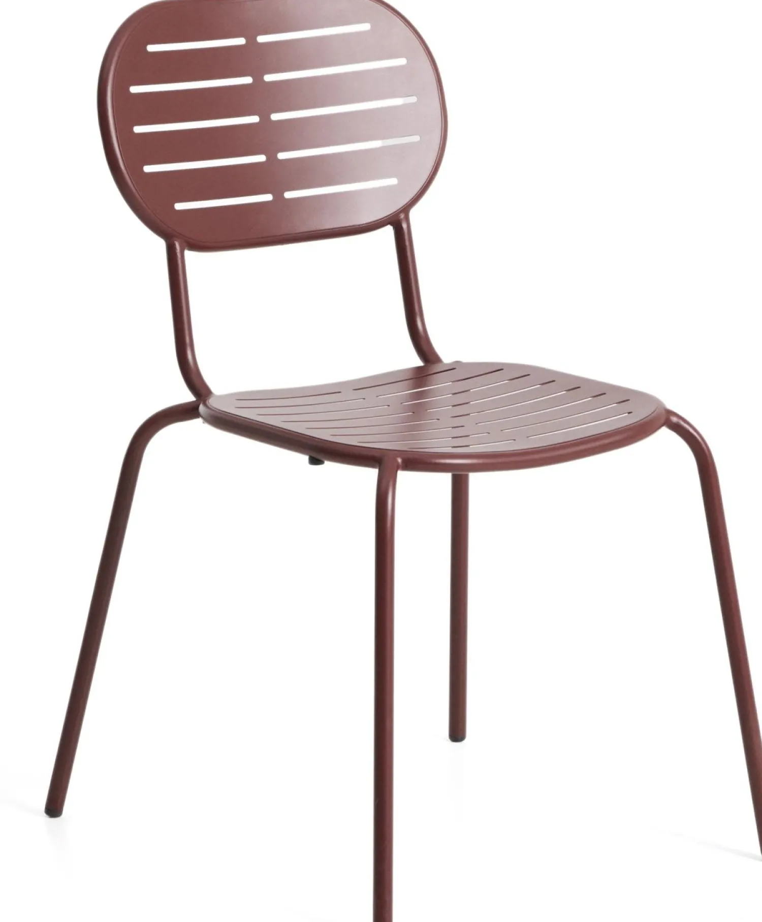 Tuinstoelen-Kave Home Brai Tuinstoel Donkerrood