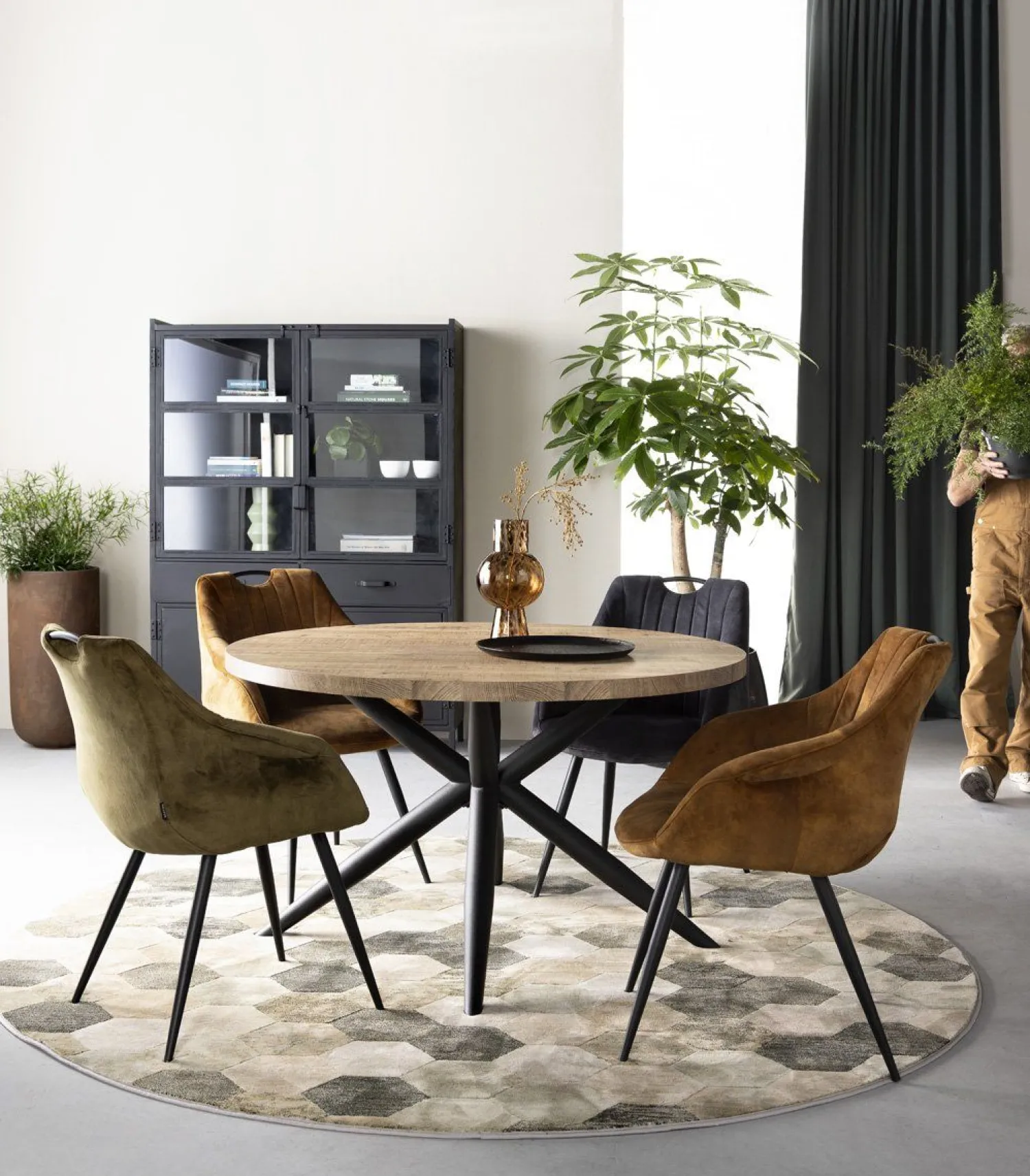 Ronde Eettafels-Feelings Wonen Brandy Eettafel Mango