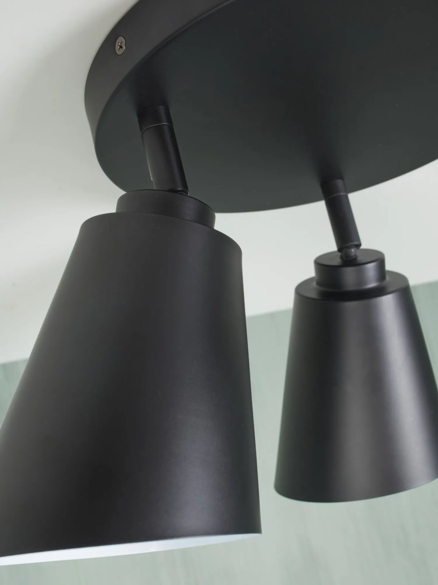 Industriële Plafondlampen|Plafondlampen-It's about RoMi Bremen 3 spots Plafondlamp Black