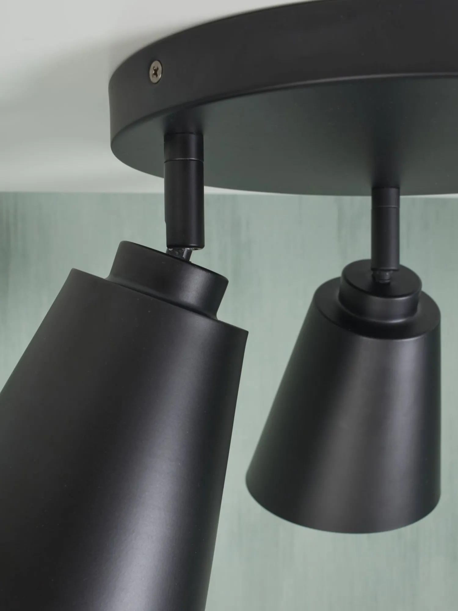 Industriële Plafondlampen|Plafondlampen-It's about RoMi Bremen 3 spots Plafondlamp Black