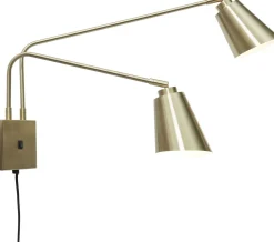 Wandlampen|Wandlampen-It's about RoMi Bremen 2 spots Wandlamp Gold