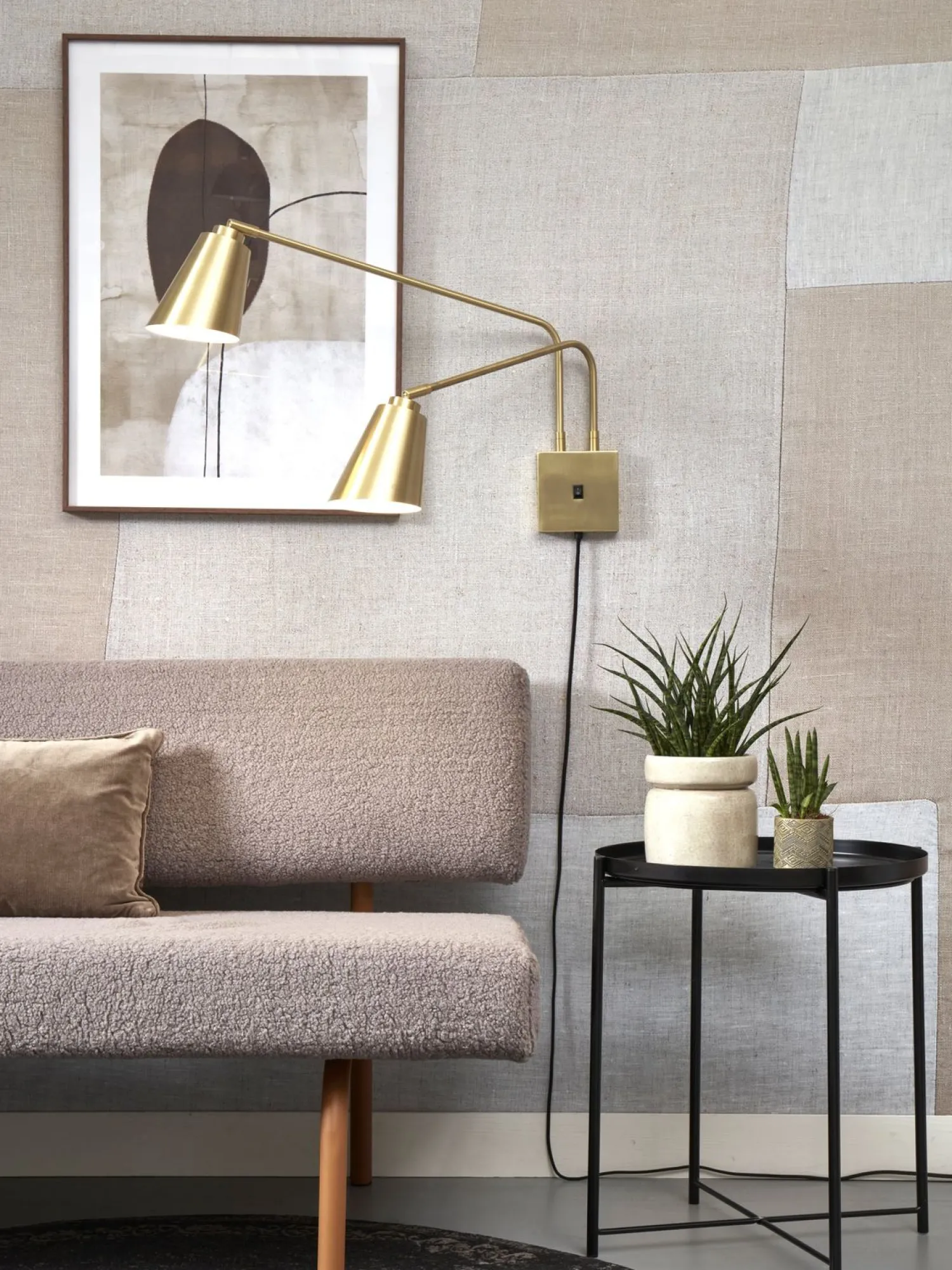 Wandlampen|Wandlampen-It's about RoMi Bremen 2 spots Wandlamp Gold