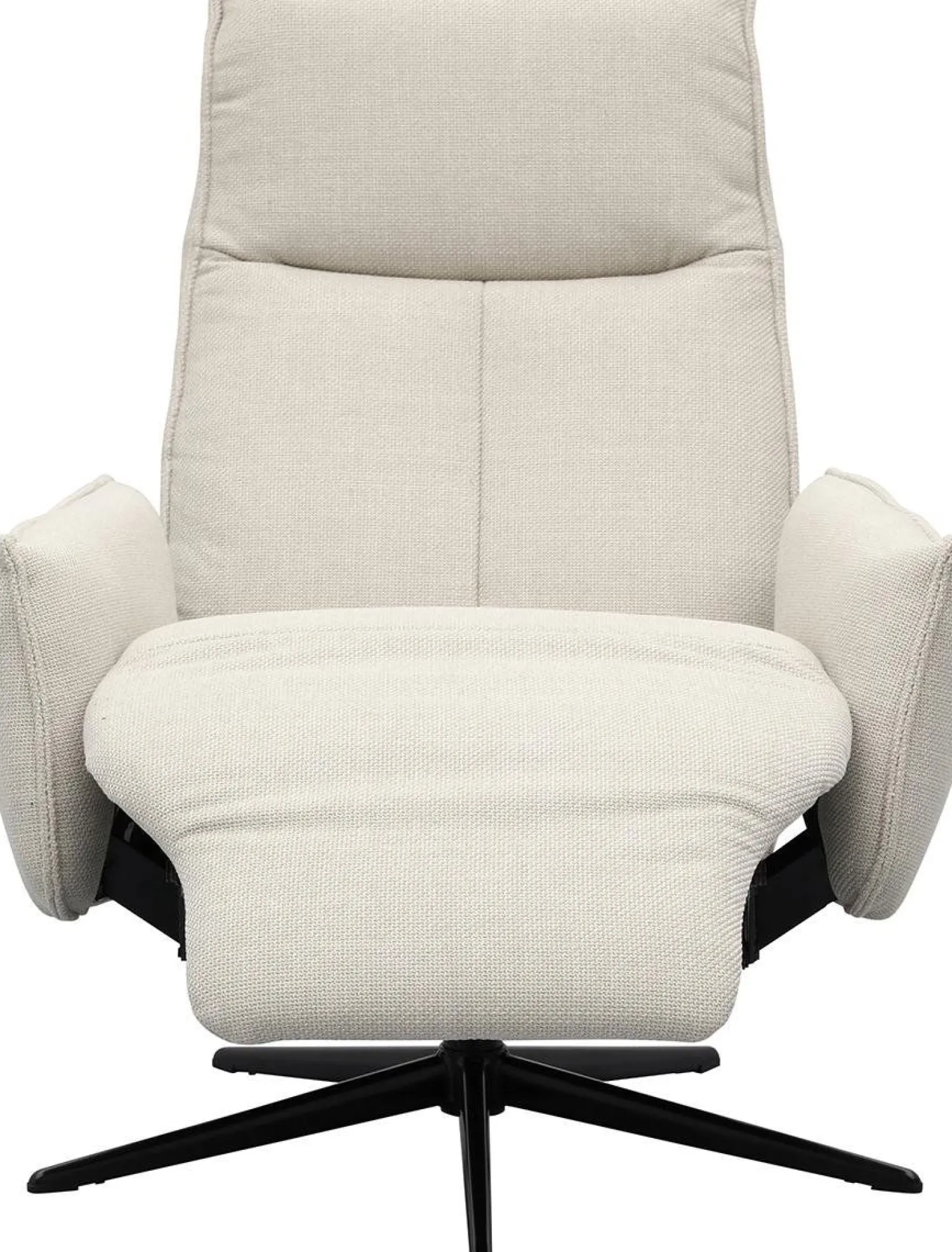 Draaifauteuils-Trendhopper Brenn Relaxfauteuil Beige