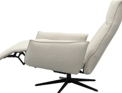 Draaifauteuils-Trendhopper Brenn Relaxfauteuil Beige