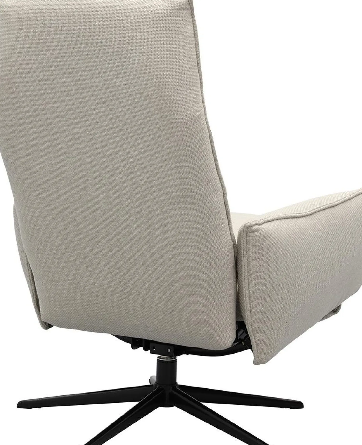 Draaifauteuils-Trendhopper Brenn Relaxfauteuil Beige
