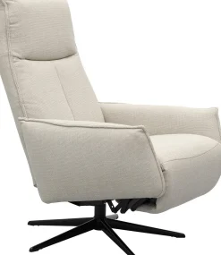 Draaifauteuils-Trendhopper Brenn Relaxfauteuil Beige