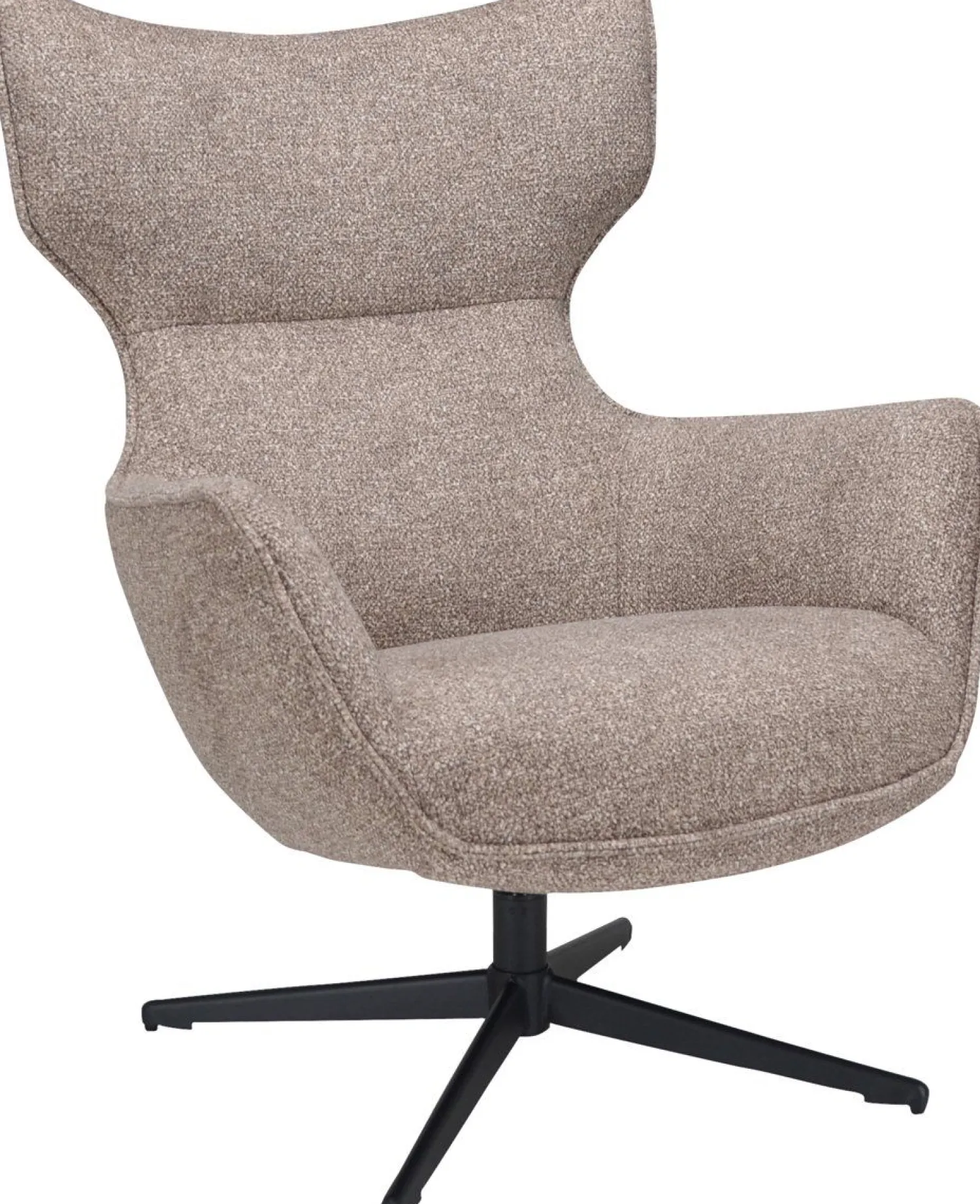 Draaifauteuils-Trendhopper Bresso Fauteuil Mokka