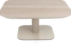 Vierkante Salontafels-XOOON Brianto Salontafel Creme