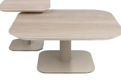 Vierkante Salontafels-XOOON Brianto Salontafel Creme
