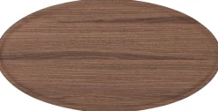 Ovale Salontafels-XOOON Brianza Salontafel Bruin