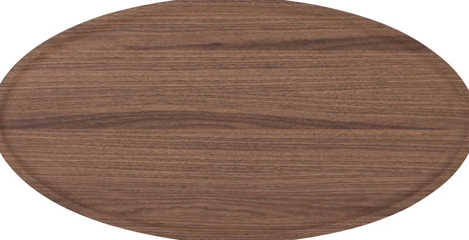 Ovale Salontafels-XOOON Brianza Salontafel Bruin