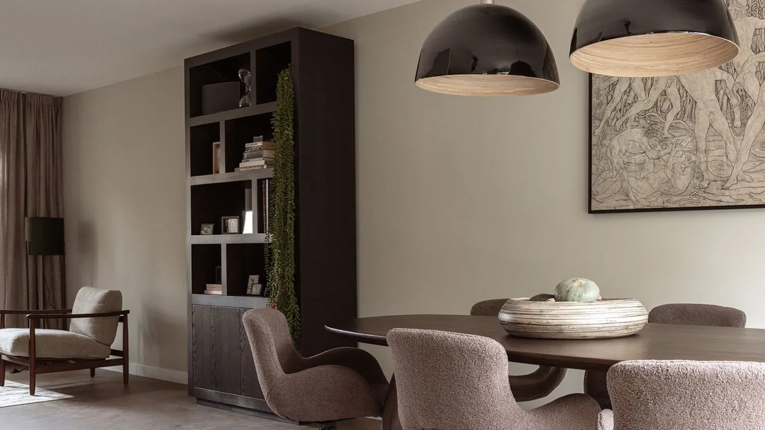 Boekenkasten|Vakkenkasten-Eijerkamp Collectie Bright Vakkenkast Luxury Brown