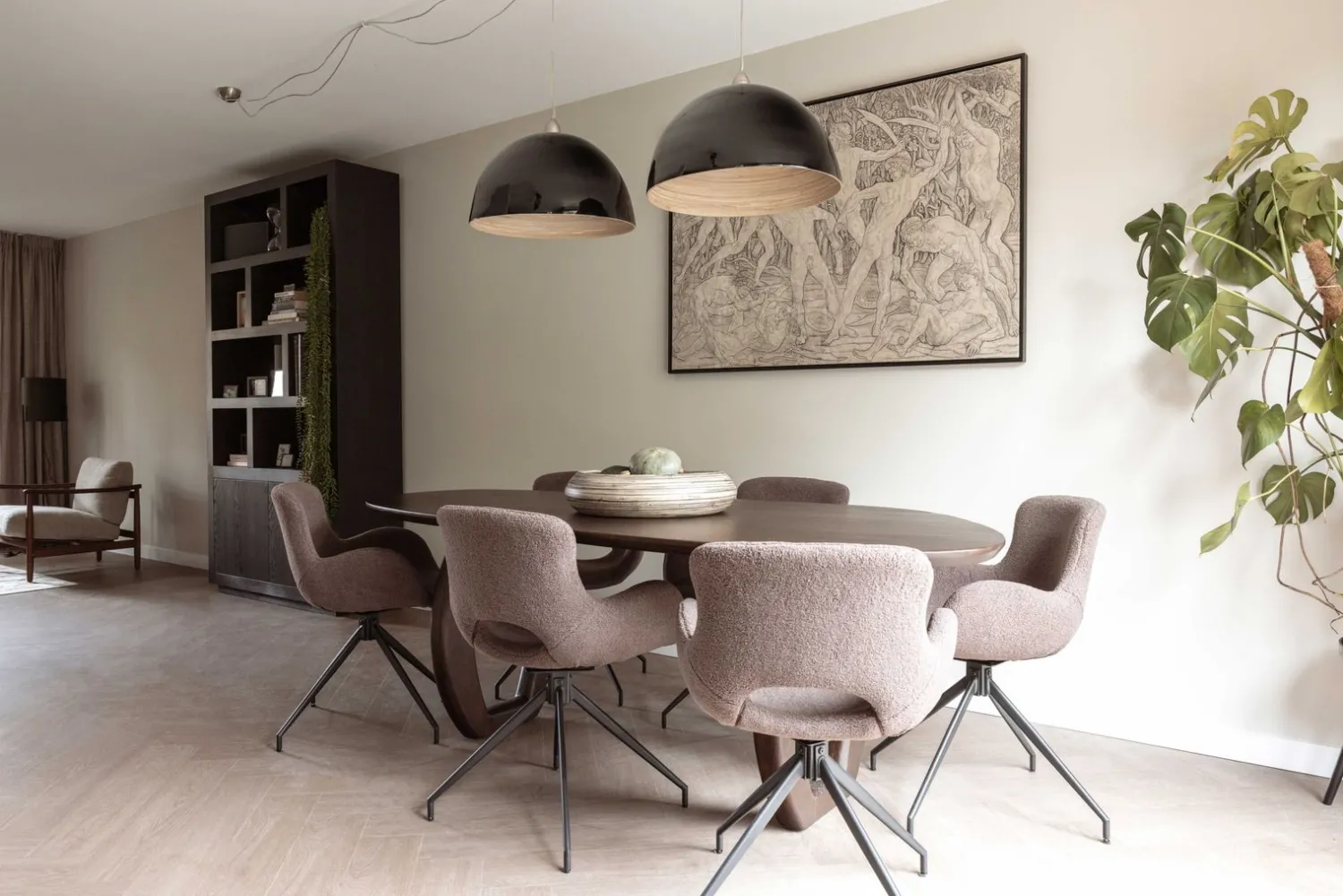 Boekenkasten|Vakkenkasten-Eijerkamp Collectie Bright Vakkenkast Luxury Brown