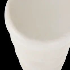 Ronde Bijzettafels-WOOOD Brilo Bijzettafel Creme