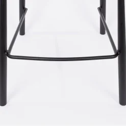 Leren Barkrukken|Barkrukken Met Armleuning-Zuiver Brit LL (set van 2) Barkruk Black