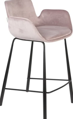 Barkrukken Met Armleuning-Zuiver Brit (set van 2) Barkruk Pink